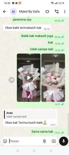 Testimonial Buket Bunga ubud